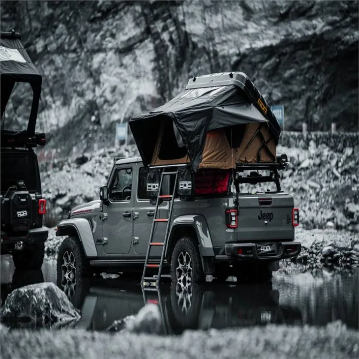 Daktent met harde schaal voor 4 personen